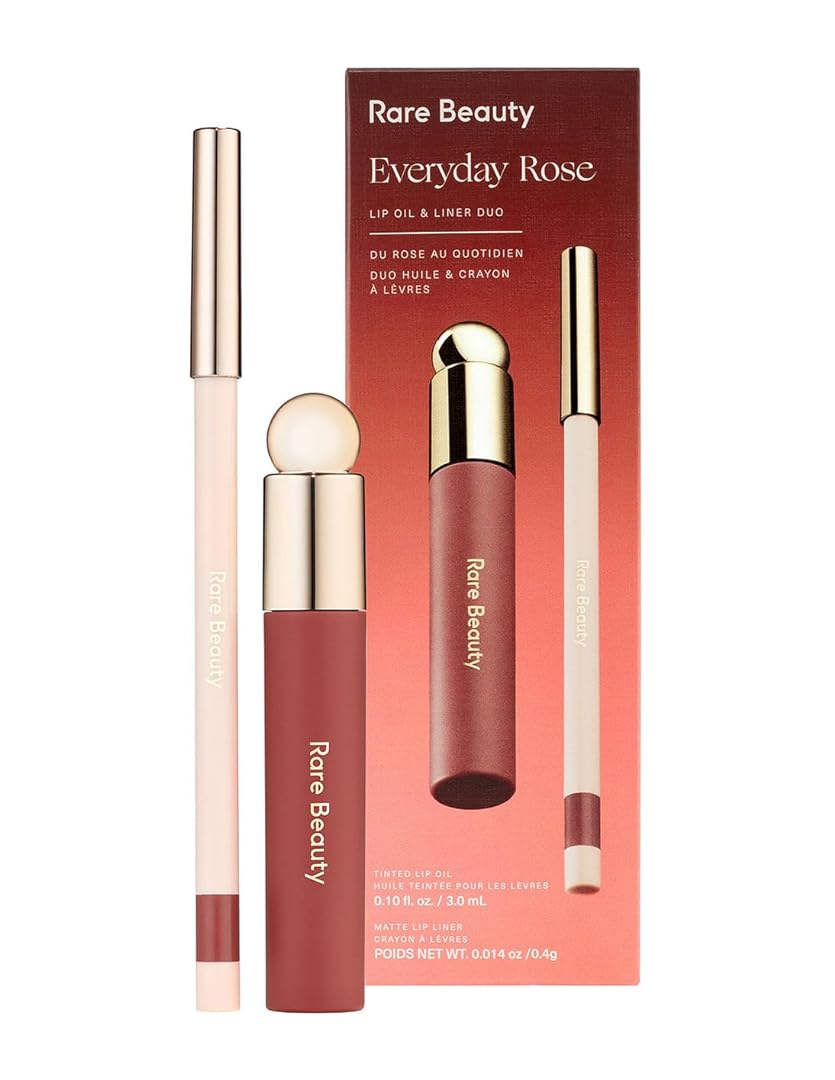 Rare Beauty by Selena Gomez Everyday Rose Lip Oil & Liner Duo