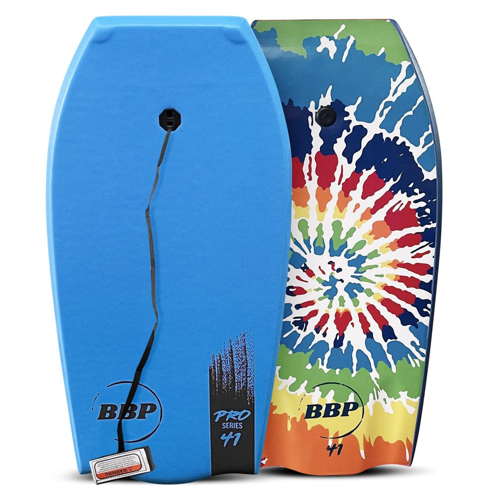 Back Bay Play Pro Series 41" Lightweight Body Board Surfing W/ Leash EPS Core, Kids and Adults