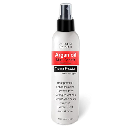 Thermal Heat Protector Hair Spray Enhances shine, Eliminates Frizz, Detangles Hair, protects hair from High heat, Ease on Styling prevents split ends Replenishes hair Nutrients Heat Activated Spray