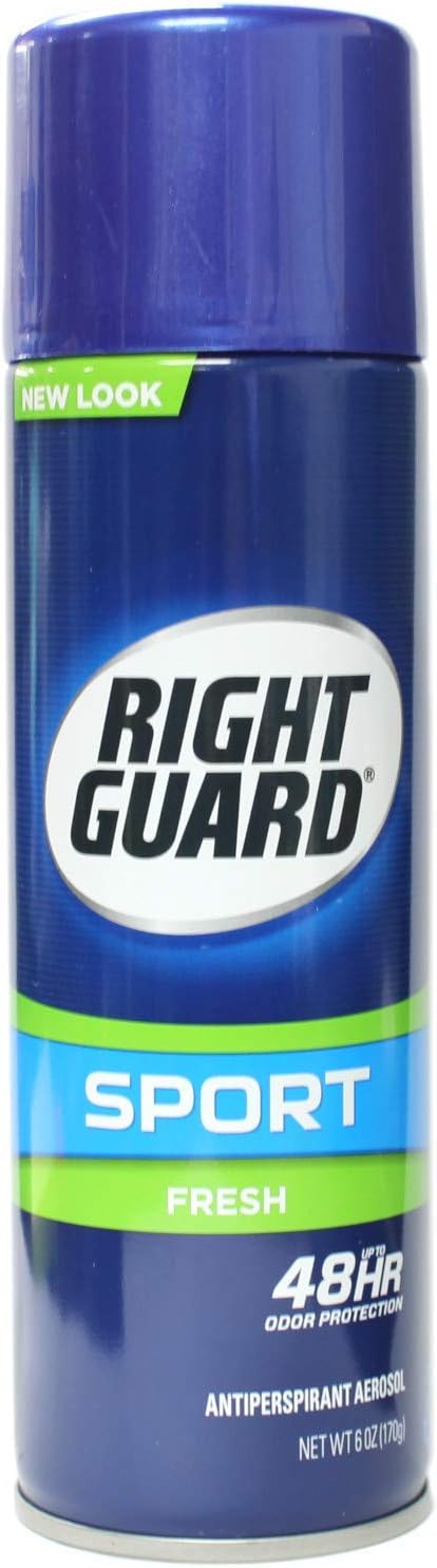 Right Guard Antiperspirant Spray, Sport Fresh 6 oz (Pack of 2)