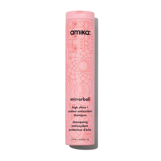 amika mirrorball high shine + protect antioxidant shampoo
