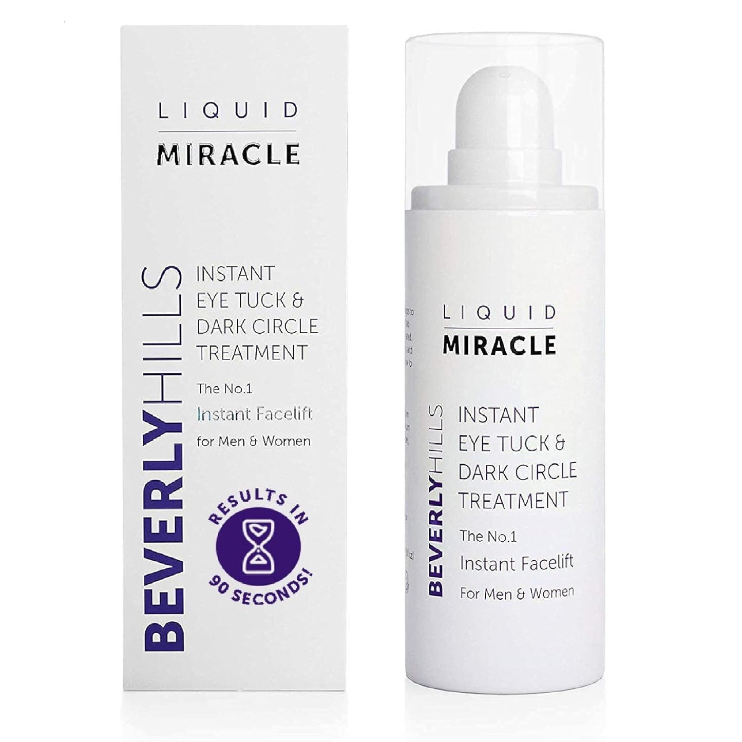 Beverly Hills Instant Anti-Aging Eye Serum for Dark Circles, Puffy Eyes - 30mL, 120 Day Supply