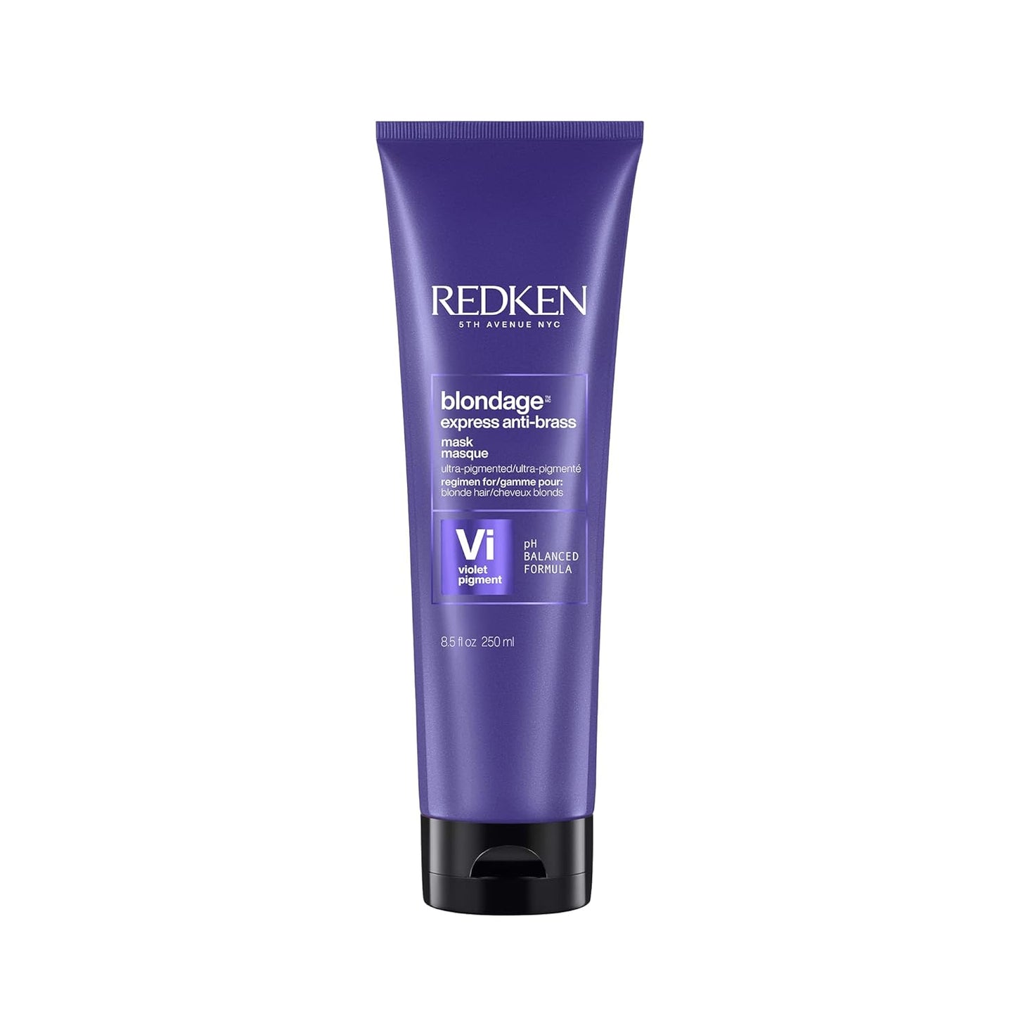 Redken Color Extend Blondage Express Anti-Brass Mask For Blonde & Highlighted Hair | Ultra-Pigmented Purple Hair Toner