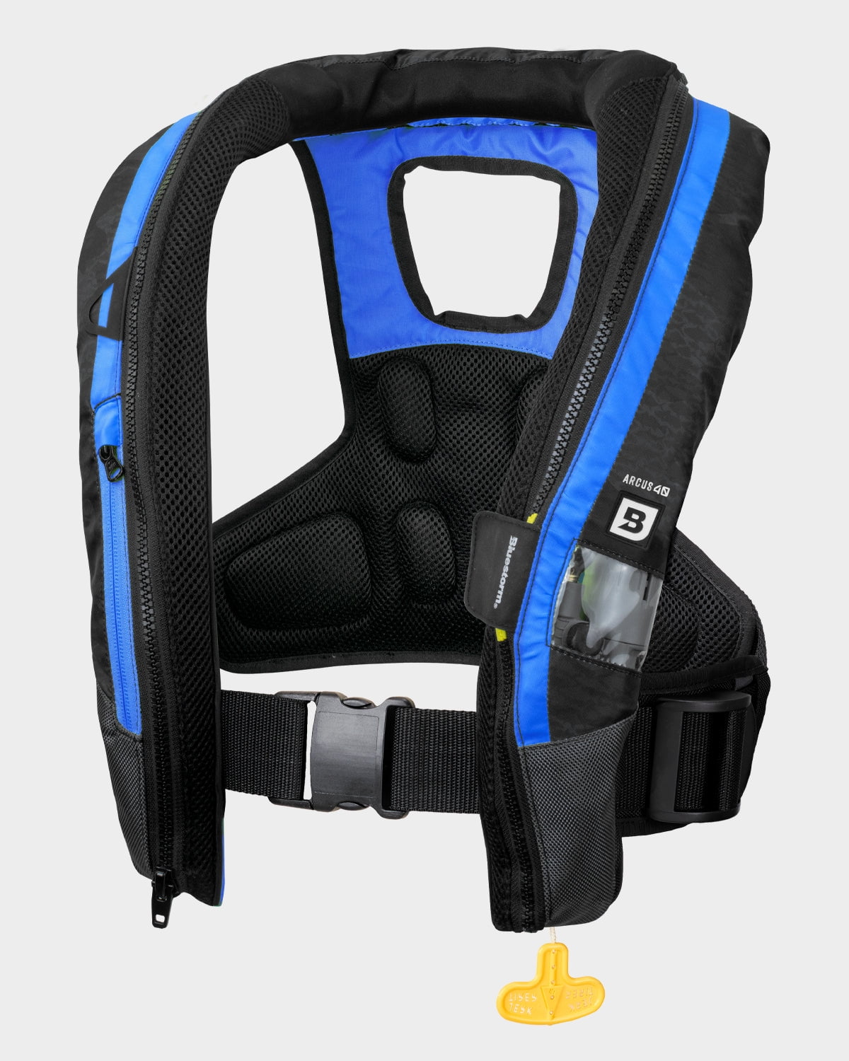 BLUESTORM Arcus 40 Automatic/Manual Inflatable PFD Life Jacket for Adults (Coastal Blue) | US Coast Guard Approved