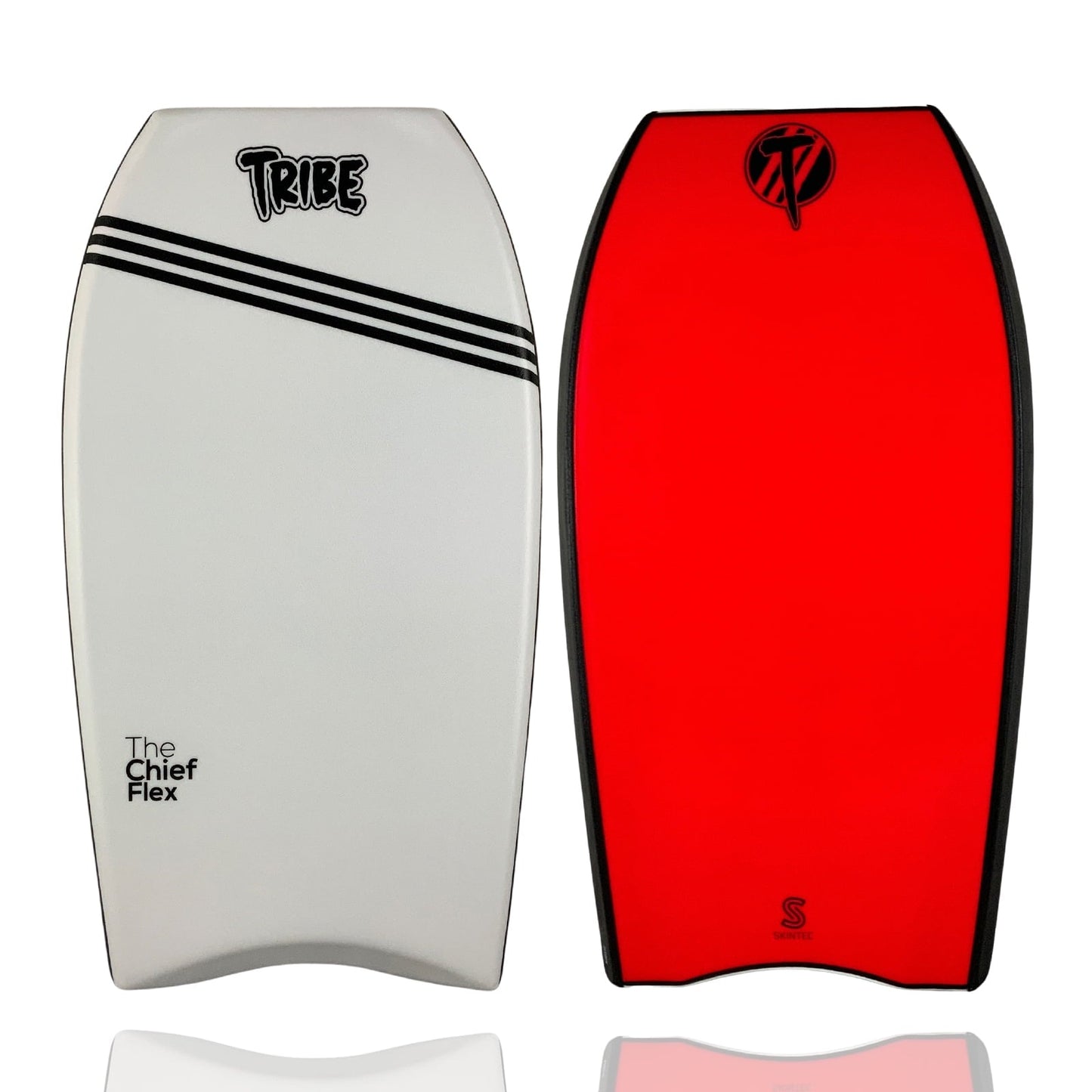 Tribe Chief Flex 45' WH/BK/RD Bodyboard