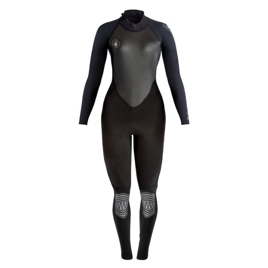 Body Glove Pro3 Women's Full Suit 3/2mm, Women, Black, 5/6