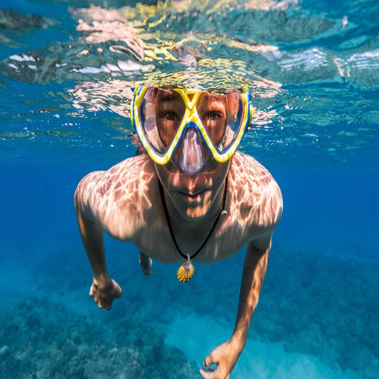 Body Glove Junior Cove Swimming Diving, Snorkel Mask for Youth (Blue)