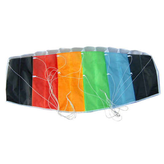 Tomshine 11.422.7M Colorful Double Flying Line Wing Stunt Power Soft Giant Flying Sports Beach