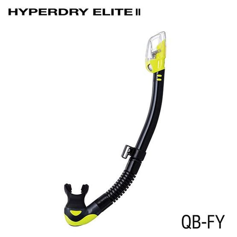 Tusa Hyperdry Elite II Snorkel Scuba Diving, Freediving Snorkeling