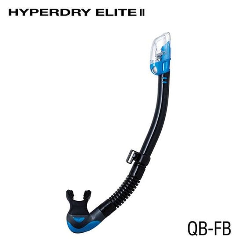 Tusa Hyperdry Elite II Snorkel Scuba Diving, Freediving Snorkeling