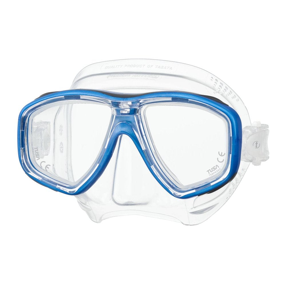 TUSA M-212 Freedom Ceos Scuba Diving Mask, Translucent (Flash Yellow, Standard)