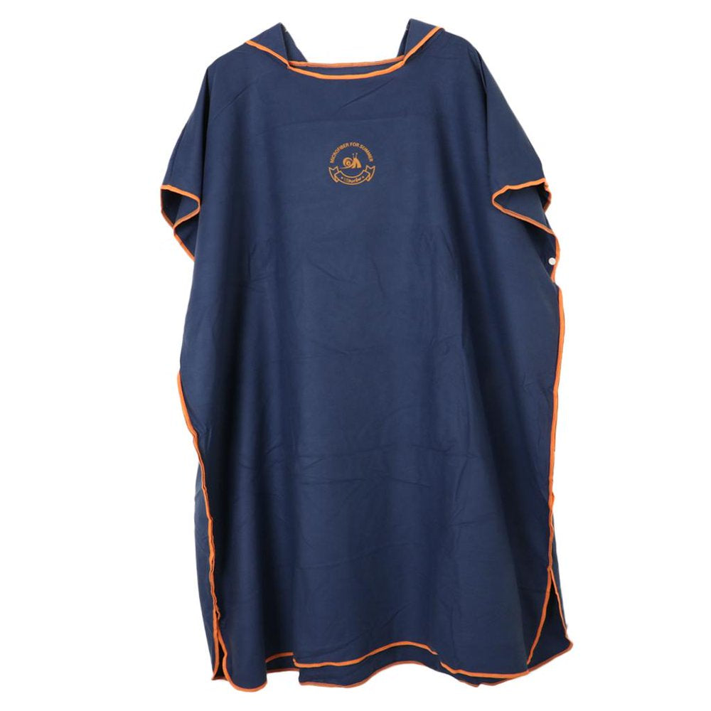 Beach Surf Poncho Dress Wetsuit Change Towel for Water Sports - , 70X70Cm Sky Blue