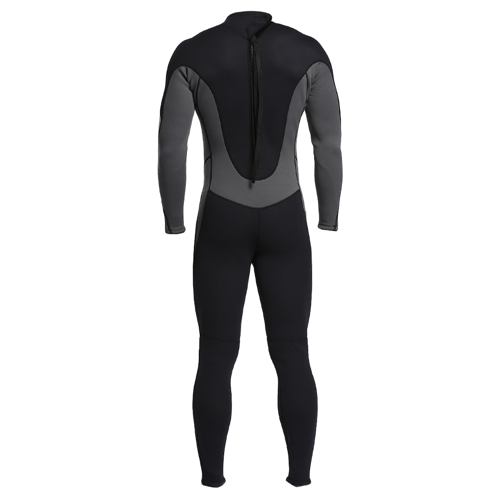Stay Warm and Protected with Men's 3mm Back Zip Full Body Wetsuit