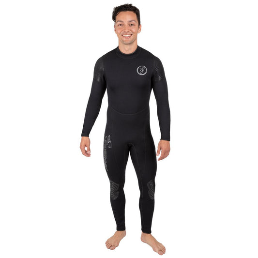Seavenger 3Mm Neoprene Wetsuit with Stretch Panels for Snorkeling, Scuba Diving, Surfing (Men'S Large)