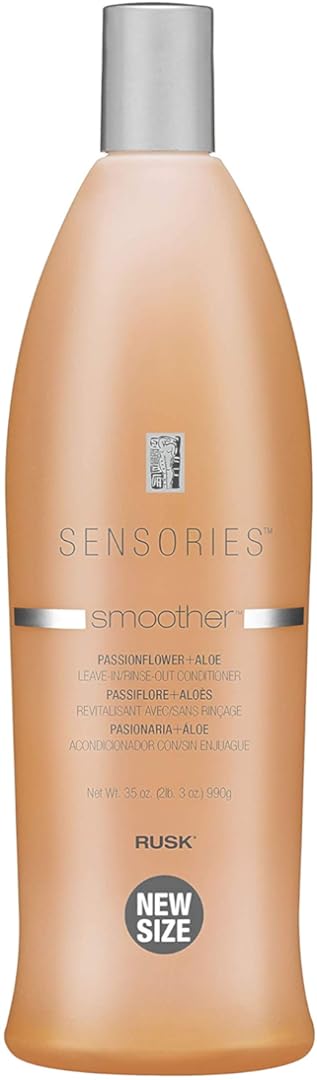 RUSK Sensories Smoother Passionflower and Aloe Smoothing, Anti-Frizz, Restore Moisture Balance, and Provides Shine