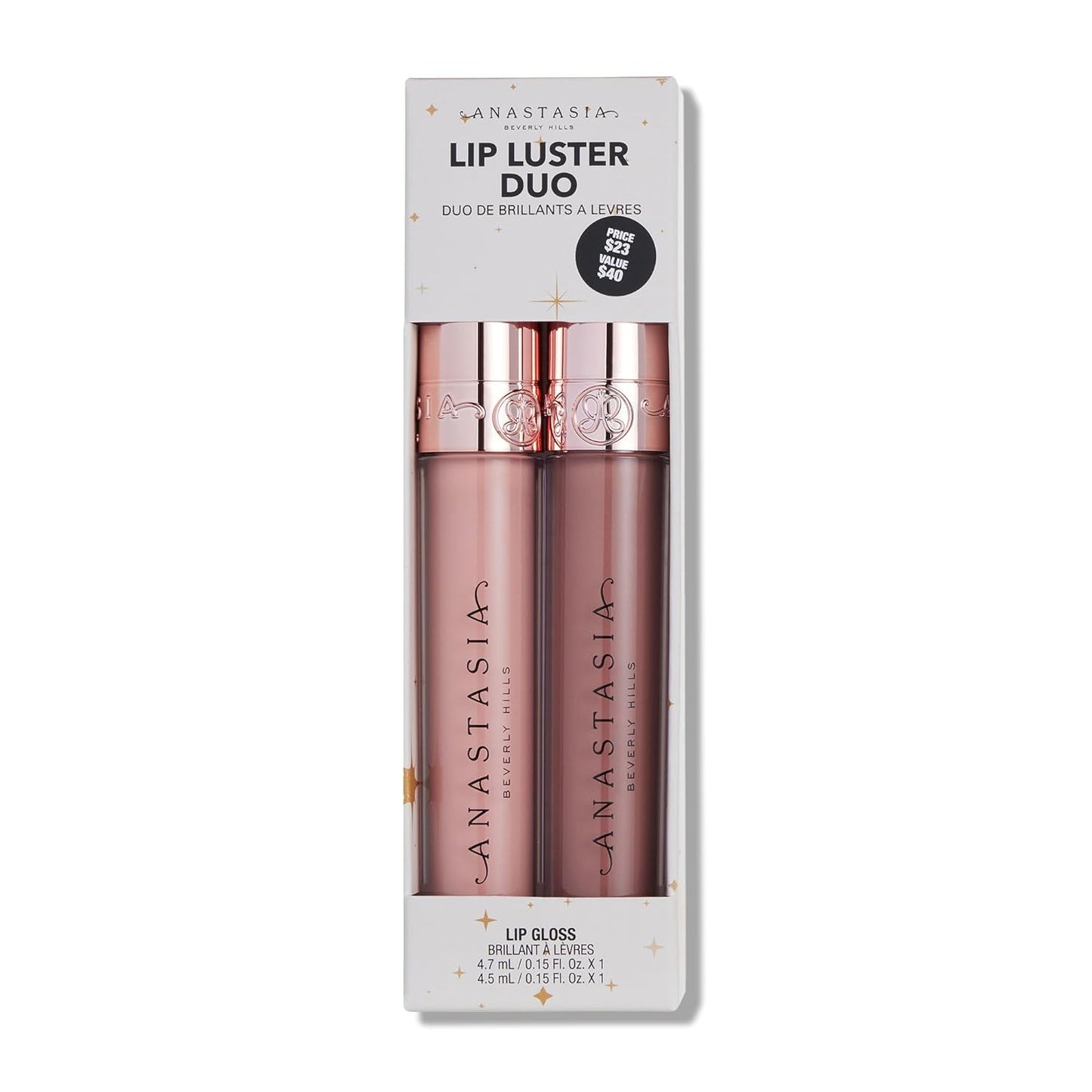 Anastasia Beverly Hills - Lip Luster Duo - Guava + Deep Taupe