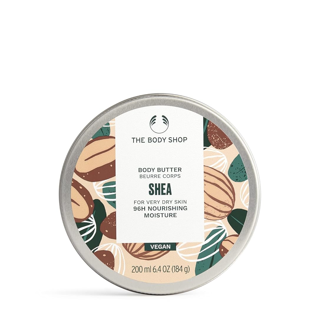 The Body Shop Shea Body Butter Ð Hydrating & Moisturizing Skincare for Very Dry Skin Ð Vegan Ð 6.4 oz