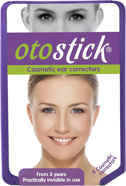 Otostick - 8 Count Cosmetic Discreet Protruding Ear Corrector - Corrective Ear Care Products for Ear Pinning without Surgery from 3 Years of Age