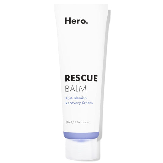 Rescue Balm Post-Blemish Recovery Cream from Hero Cosmetics - Intensive Nourishing and Calming for Dry, Red-Looking Skin After a Blemish - Dermatologist Tested and Vegan-Friendly (50 ml, 1.69 fl. oz)
