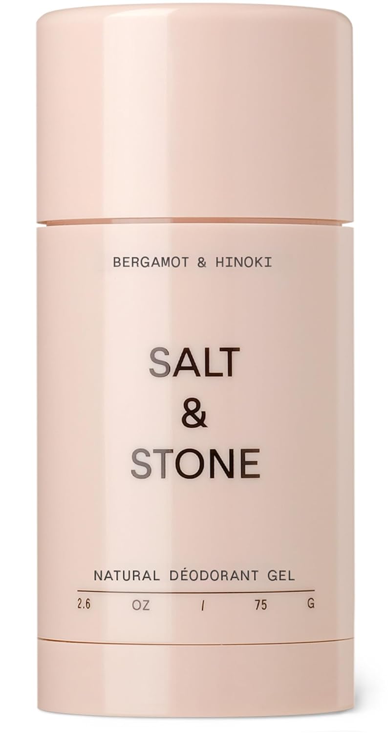 SALT & STONE Sensitive Skin Natural Deodorant Gel | Natural Deodorant for Women & Men | Aluminum Free & Baking Soda Free For Sensitive Skin | Free From Parabens, Sulfates & Phthalates (2.6 oz)