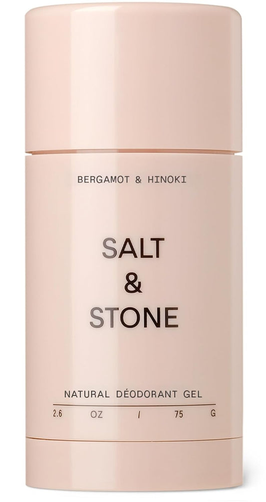 SALT & STONE Sensitive Skin Natural Deodorant Gel | Natural Deodorant for Women & Men | Aluminum Free & Baking Soda Free For Sensitive Skin | Free From Parabens, Sulfates & Phthalates (2.6 oz)