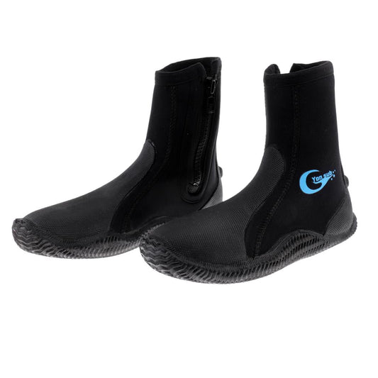5mm Neoprene Water Sport Boots for Snorkeling, Scuba Diving, Canyoning, Rafting, US Size 6