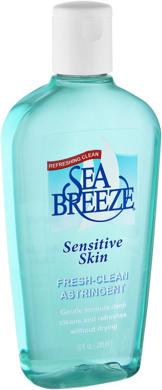 Sea Breeze Sea Breeze Fresh-Clean Astringent Sensitive Skin, 10 oz (Pack of 3)