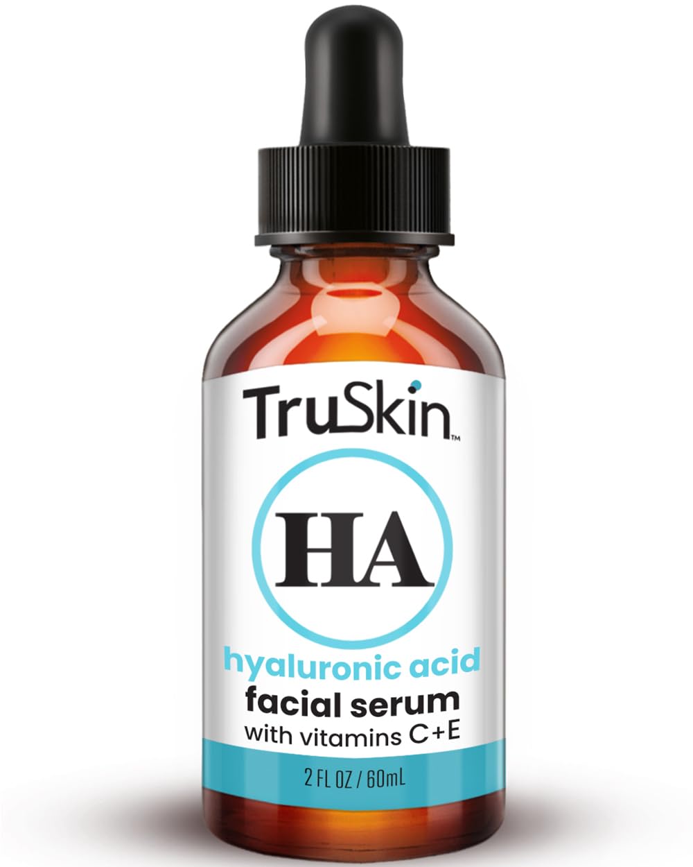 TruSkin Hyaluronic Acid Serum for Face + 7 Ultra Hydrating Ingredients Ð Best Face Serum for Moisturizing, Plumping & Smoothing of Fine Lines, 2 fl oz