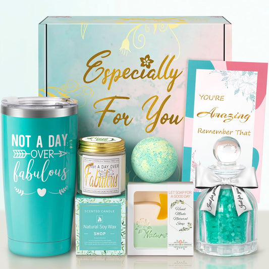 Birthday Gifts For Women, Tnvee Spa Gifts for Women, 2024 Unique Spa Relaxing Gift Baskets Sets Birthday Gifts for Sister Wife Girlfriend Coworker Best Friend Mom Teacher Nurse Gifts for Women