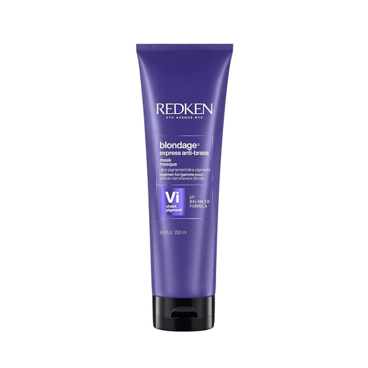 Redken Color Extend Blondage Express Anti-Brass Mask For Blonde & Highlighted Hair | Ultra-Pigmented Purple Hair Toner