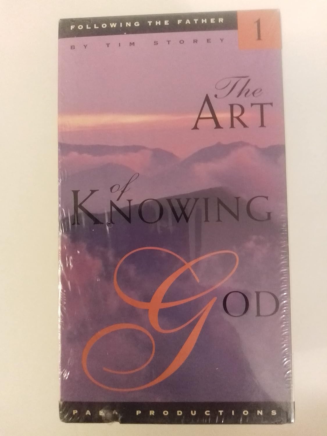 The Art Of Knowing God VHS 3 pack Tim Storey Following The Father / Gary Greenwald The Great Fathering Revival / John Dawson The Beauty Of The Believer