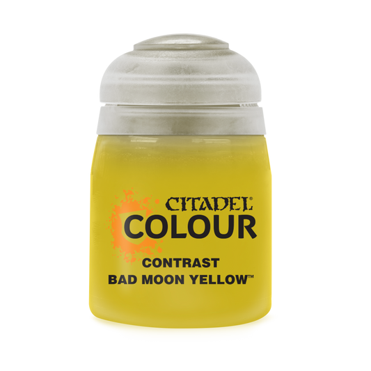 Bad Moon Yellow Contrast Paint