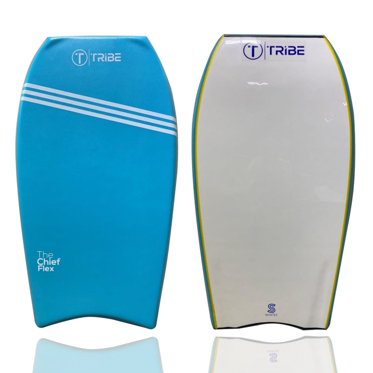 Tribe Chief Flex 45' Blue Curacao/Blue Curacao/White Bodyboard