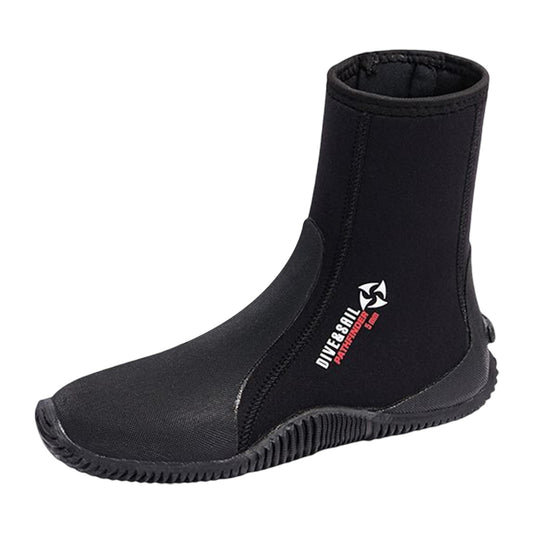 5mm Diving Boots, Adult Comfortable Non Slip Silicone Sole Thermal Multifunctional Wetsuit Boots for Kayaking Underwater Fishing Surfing 40-41