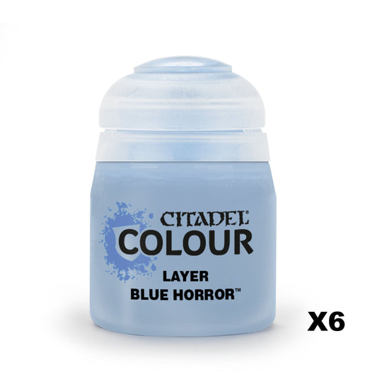Blue Horror Layer Paint