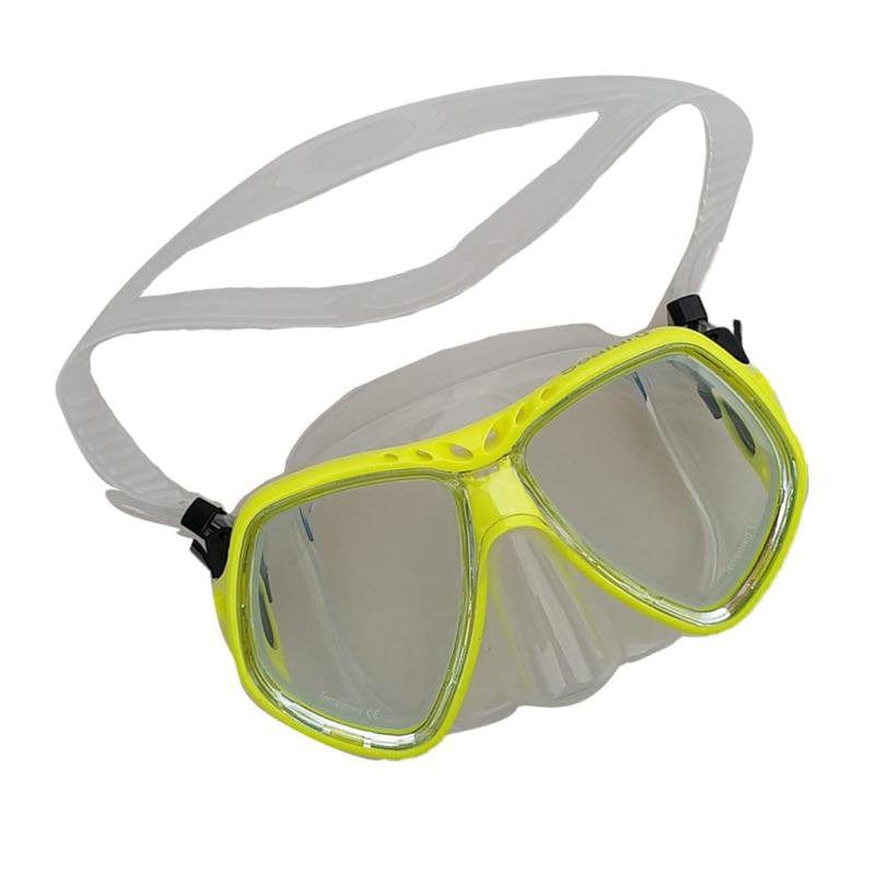 Professional Scuba Diving Mask Wear Resistant Underwater Swimming Snorkeling Glasses & Adjustable Strap Fit for Men Women