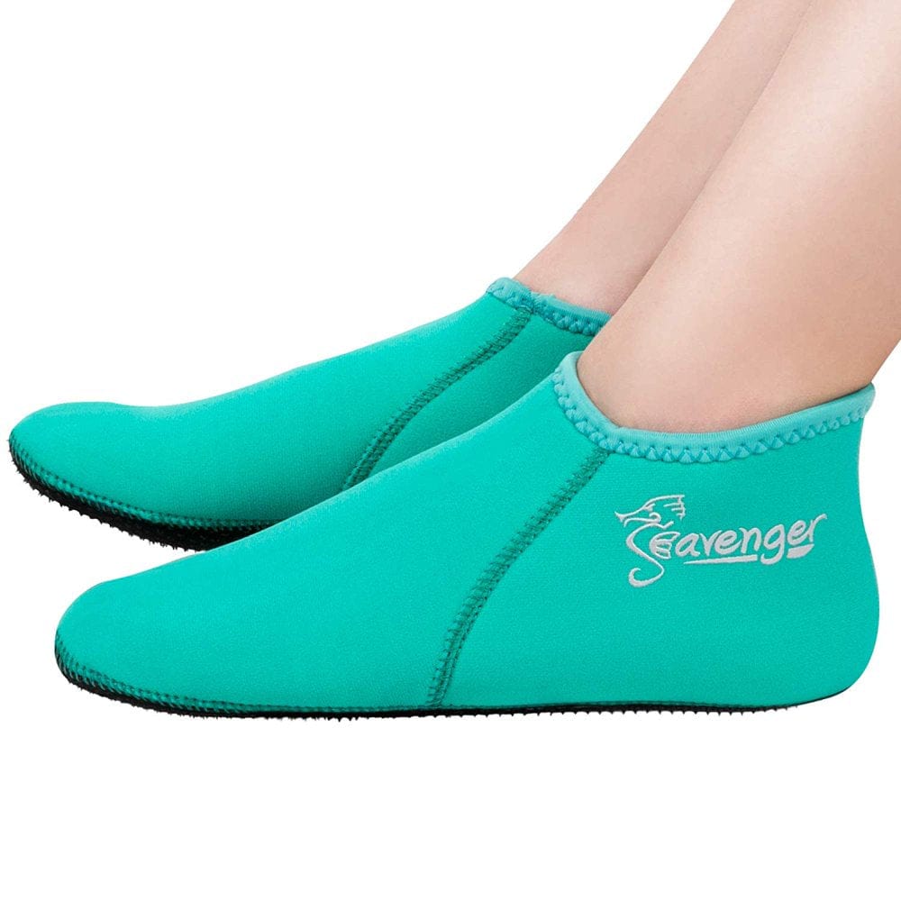 Seavenger Zephyr 3Mm Neoprene Dive Socks (Blue, Large)