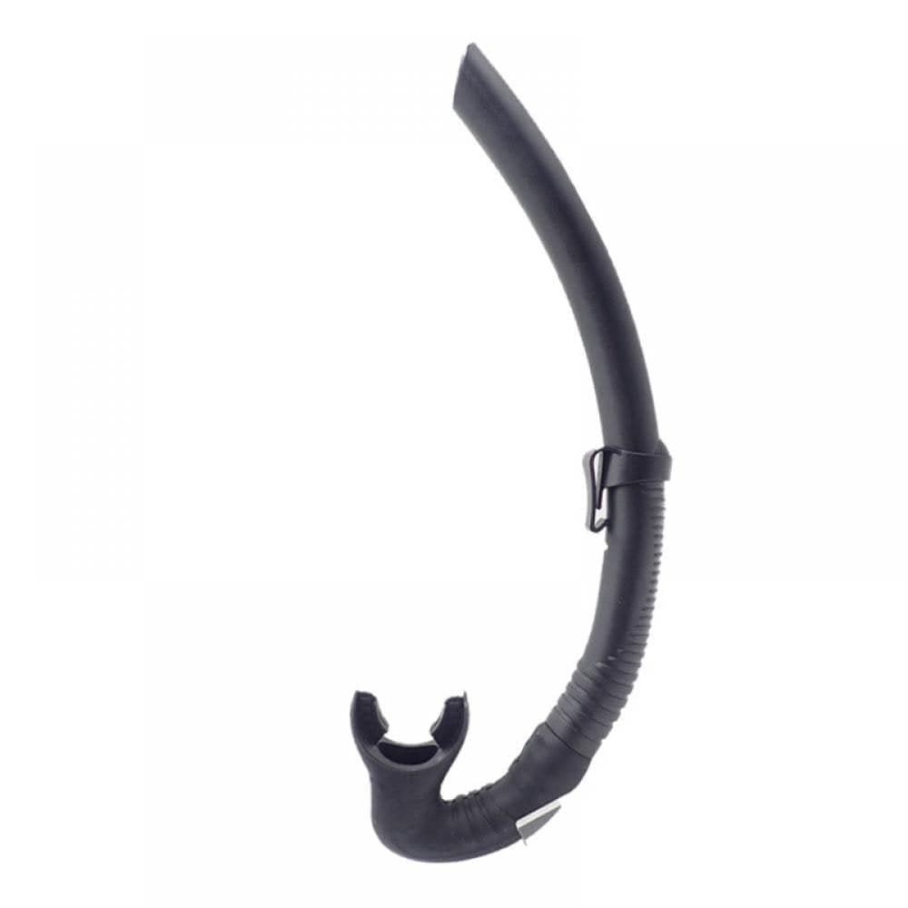 Snorkel Gear with Dry Top Valve, Comfortable Silicone Mouthpiece and Purge Valve for Scuba Diving, Snorkeling, Freediving, Spearfishing and Swimming