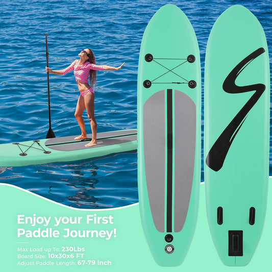 streakboard Inflatable Paddle Board Stand Up Paddle Board SUP with Complete Kit Non-Slip Deck
