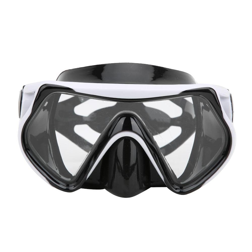 Tebru Diving Goggles, Silicone Adults Snorkeling Goggles Toughened Glass Large View Swimming Glasses Diving Equipment Diving Goggles Pool Goggles