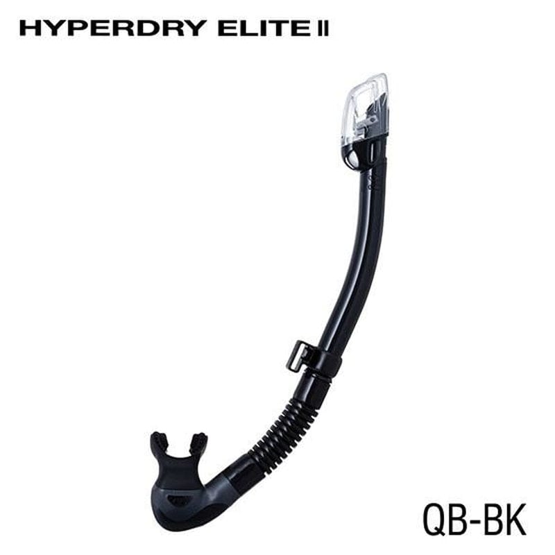 Tusa Hyperdry Elite II Snorkel Scuba Diving, Freediving Snorkeling