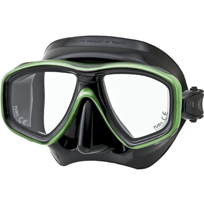 TUSA M-212 Freedom Ceos Scuba Diving Mask, Translucent (Flash Yellow, Standard)