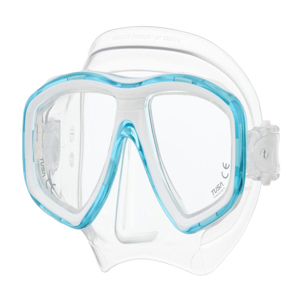 TUSA M-212 Freedom Ceos Scuba Diving Mask, Translucent (Flash Yellow, Standard)